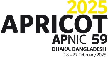 APRICOT 2025 logo